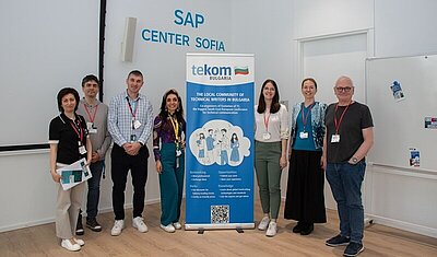 ETC 2025 team of tekom Bulgaria IC members and tekom staff