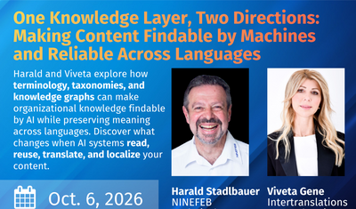 Information on first session with speaker images