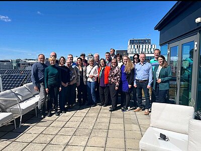 group image of the tekom Europe delegates and executive board at the assembly in 2024 in Stockholm