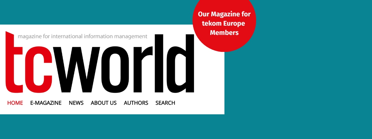 tcworld magazine logo banner
