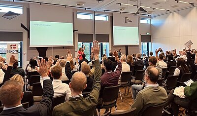 NORDIC TEchKomm Copenhagen 2025 first session of the conference