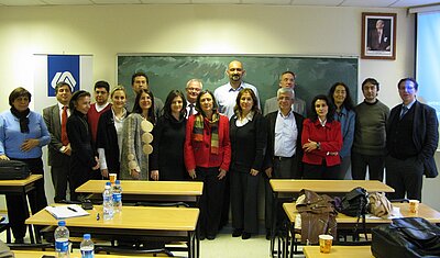 First tekom Türkiye event in a classroom at university in Istanbul in 2011