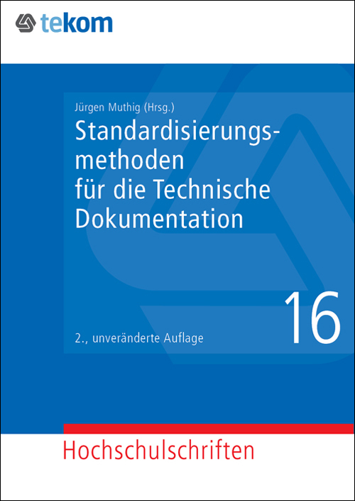 Ausgabe Standardisierungsmethoden für die Technische Dokumentation