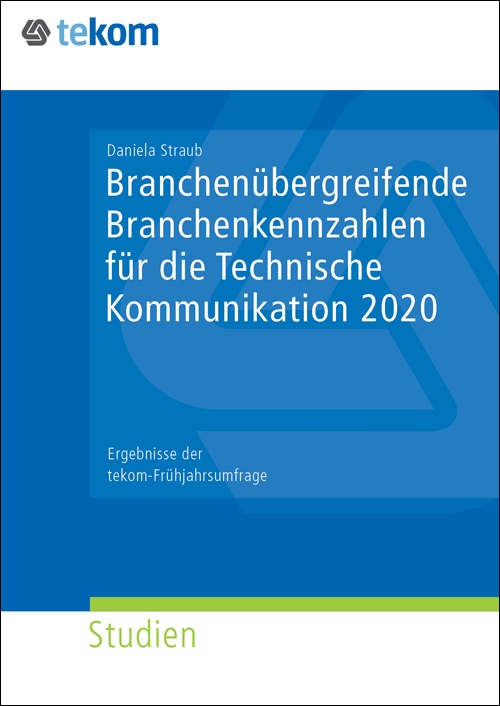Ausgabe Branchenübergreifende Branchenkennzahlen für die Technische Kommunikation 2020