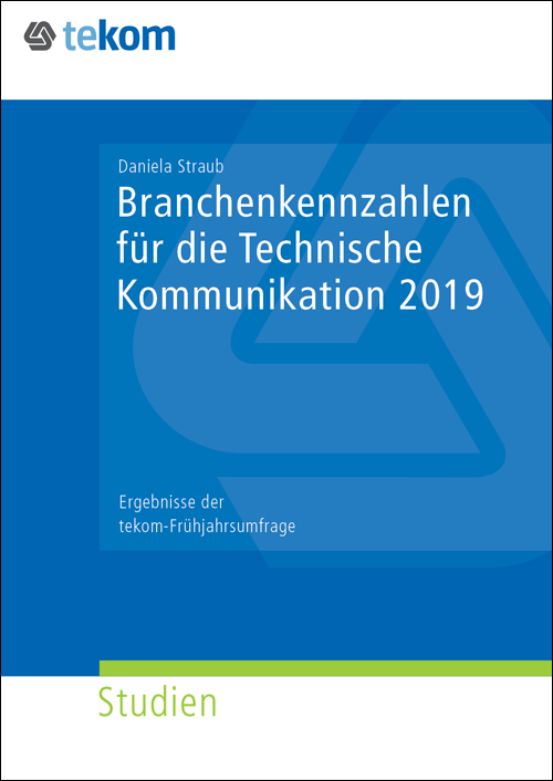 Ausgabe Branchenkennzahlen für die Technische Kommunikation 2019