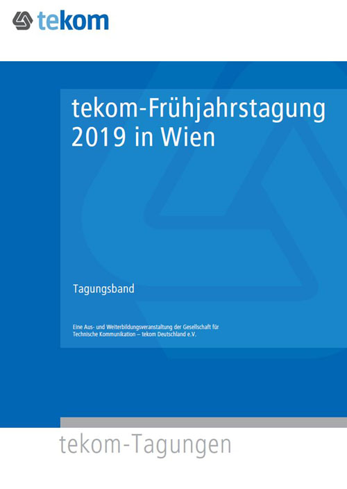 Ausgabe tekom-Frühjahrstagung 2019 in Wien